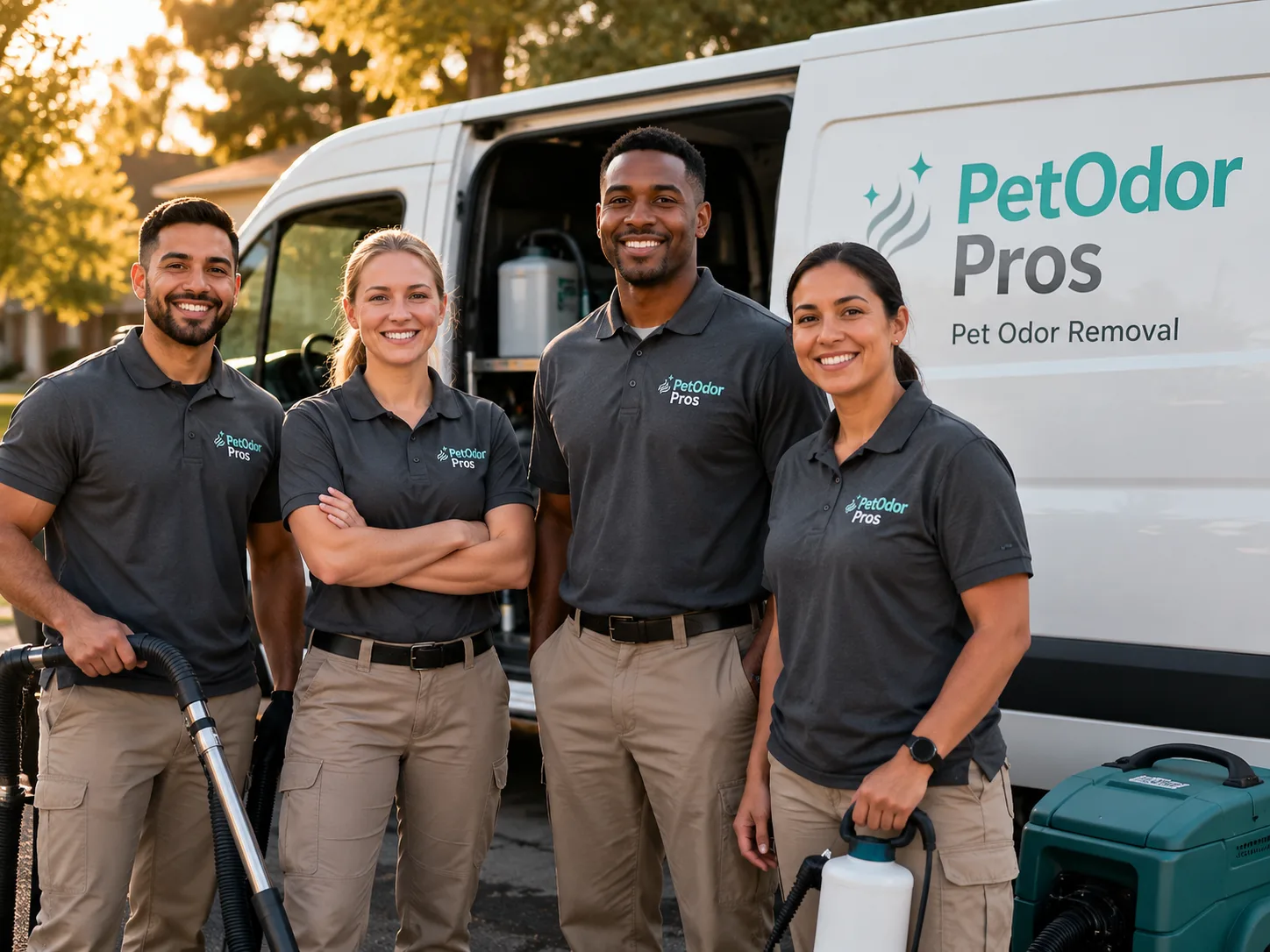 Pet Odor Removal team serving Huntersville, NC